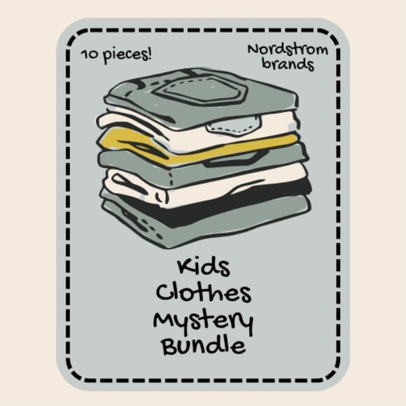 Nordstrom Girls Clothes Mystery Bundle 10 pieces! Brand New! - Picture 1 of 1